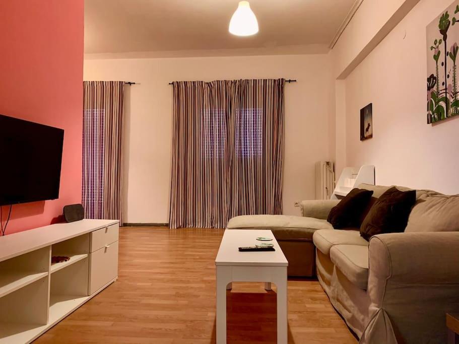 2 Bedroom Apartment 300 Meters Metro Aghios Loanis Athènes Extérieur photo